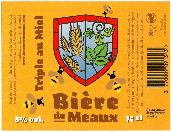 Etiquette BRASSERIE DE MEAUX 34