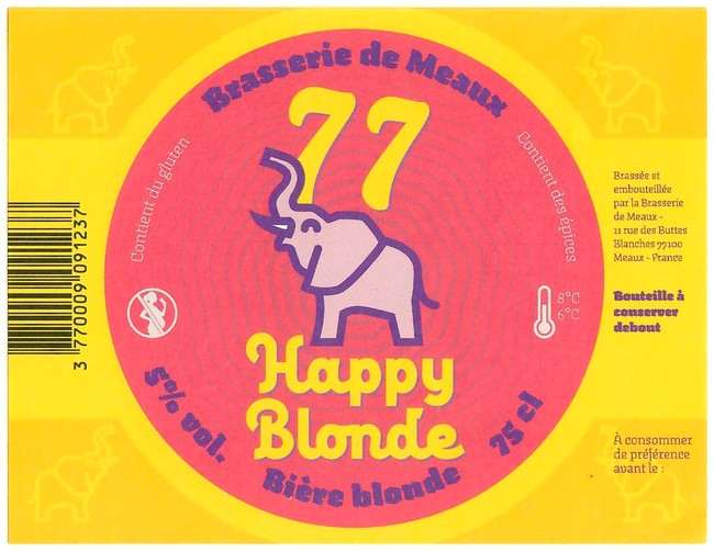 Etiquette BRASSERIE DE MEAUX 35