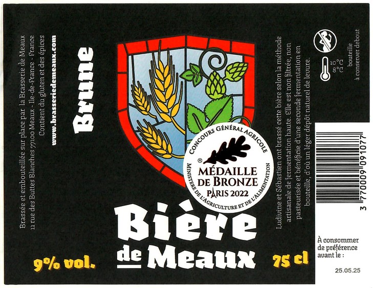 Etiquette BRASSERIE DE MEAUX 38