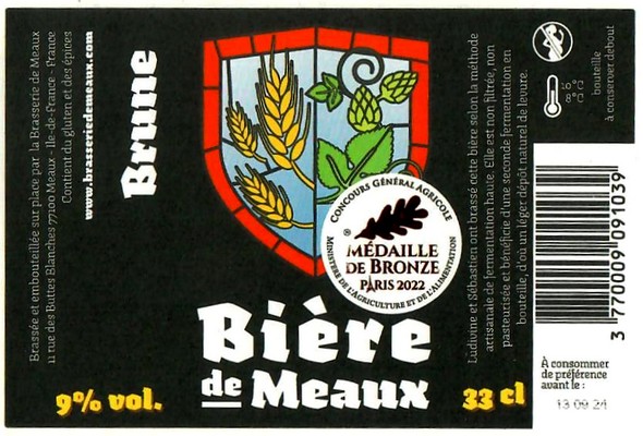 Etiquette BRASSERIE DE MEAUX 43