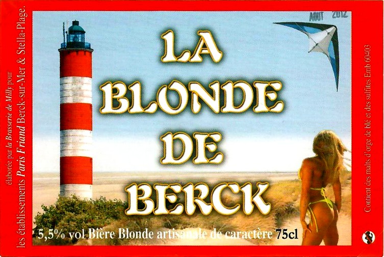 etiquette BRASSERIE DE MILLY 33