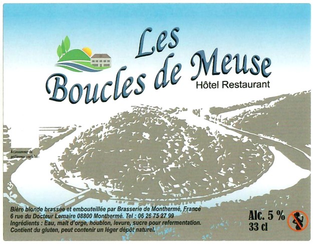 Etiquette BRASSERIE DE MONTHERME 23