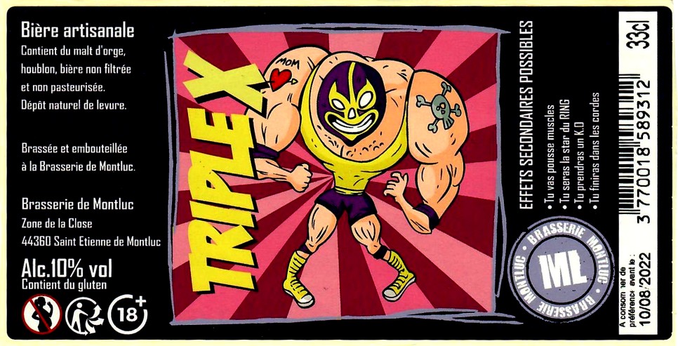 etiquette BRASSERIE DE MONTLUC 06