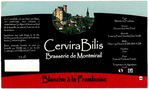 Etiquette BRASSERIE DE MONTMIRAIL 06