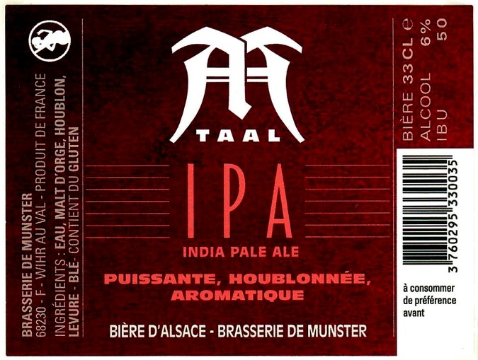 etiquette BRASSERIE DE MUNSTER 03