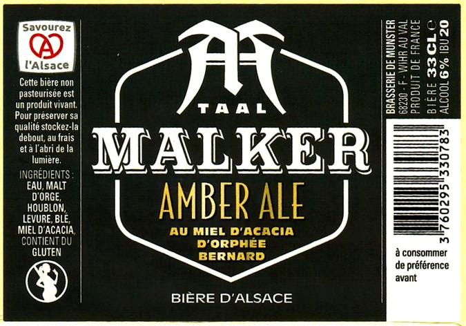 etiquette BRASSERIE DE MUNSTER 09