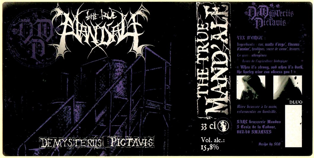 Etiquette BRASSERIE DE MYSTERIIS PICTAVIS 06