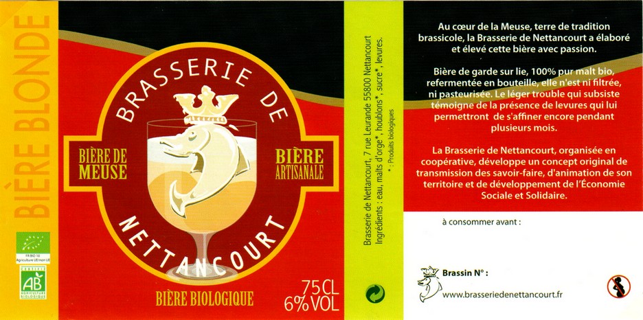 etiquette BRASSERIE DE NETTANCOURT 02