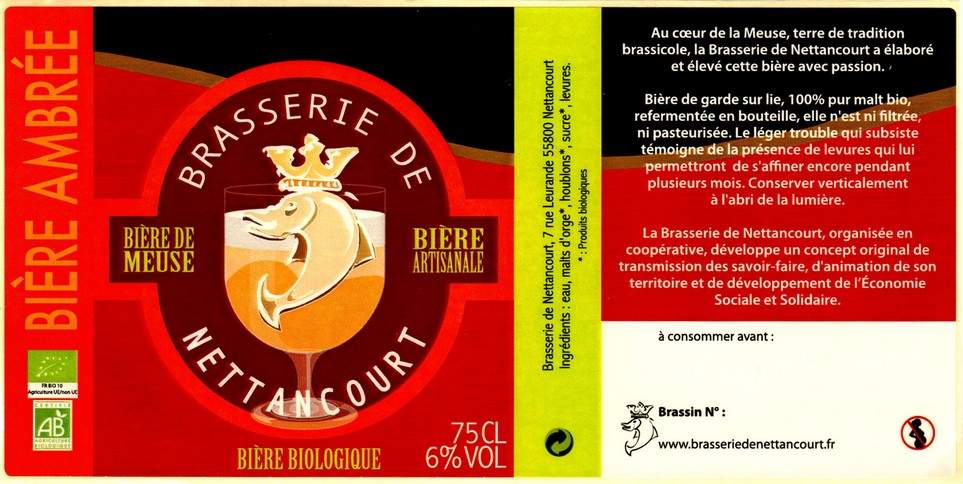 etiquette BRASSERIE DE NETTANCOURT 04