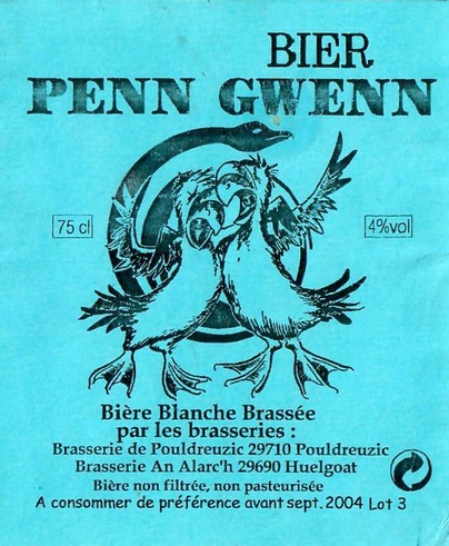 Etiquette BRASSERIE DE POULDREUZIC 33