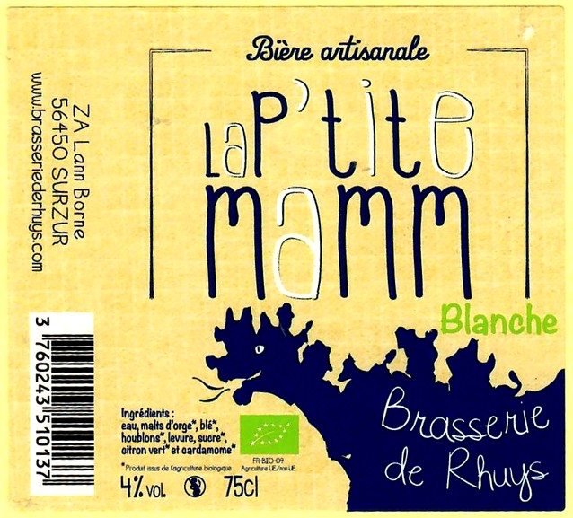 etiquette BRASSERIE DE RHUYS 12