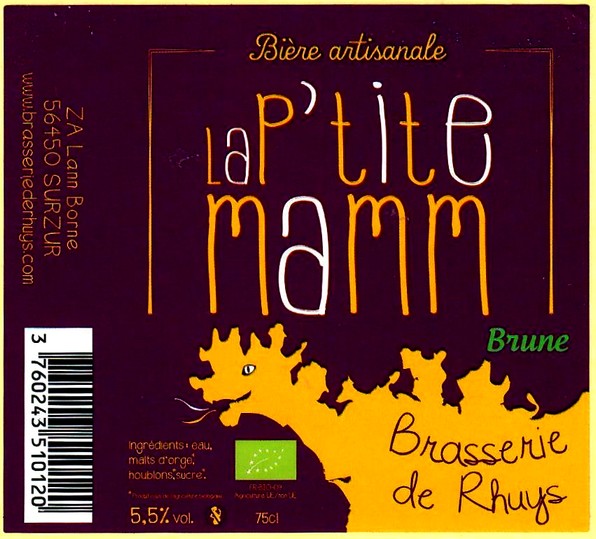 etiquette BRASSERIE DE RHUYS 14