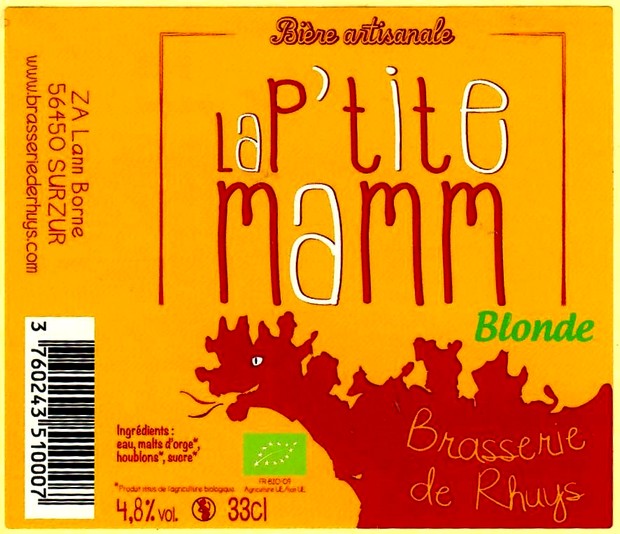 etiquette BRASSERIE DE RHUYS 18