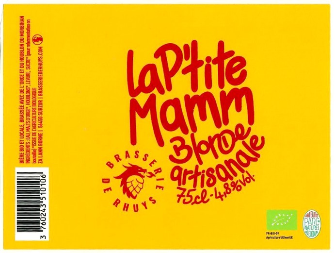 Etiquette BRASSERIE DE RHUYS 22