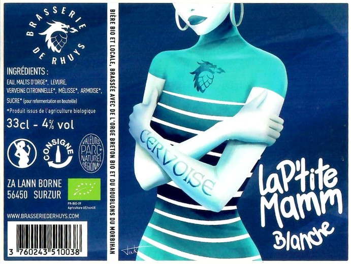 Etiquette BRASSERIE DE RHUYS 25