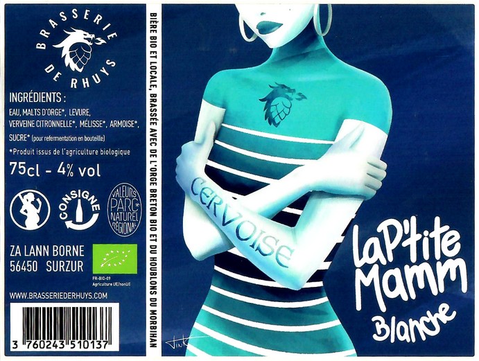 Etiquette BRASSERIE DE RHUYS 26