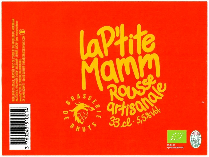 Etiquette BRASSERIE DE RHUYS 28