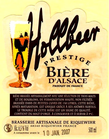 etiquette BRASSERIE DE RIQUEWIHR 12