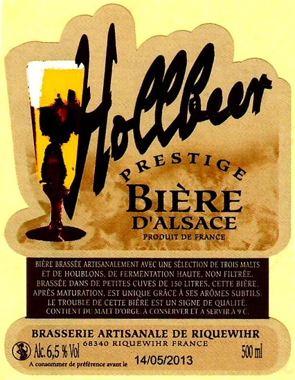 etiquette BRASSERIE DE RIQUEWIHR 16