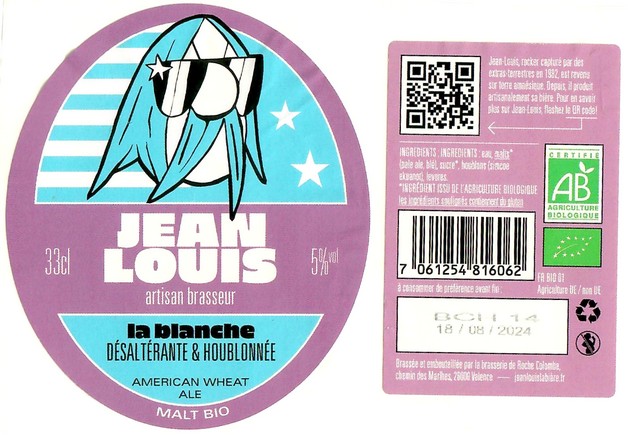 Etiquette BRASSERIE DE ROCHE COLOMBE 03