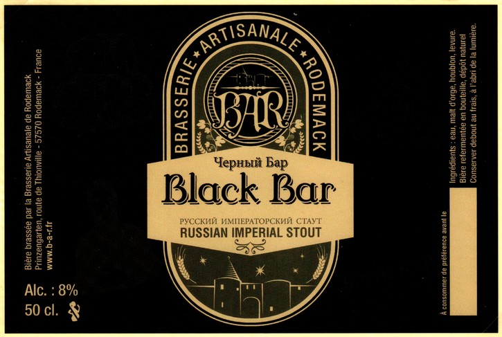 etiquette BRASSERIE DE RODEMACK 17