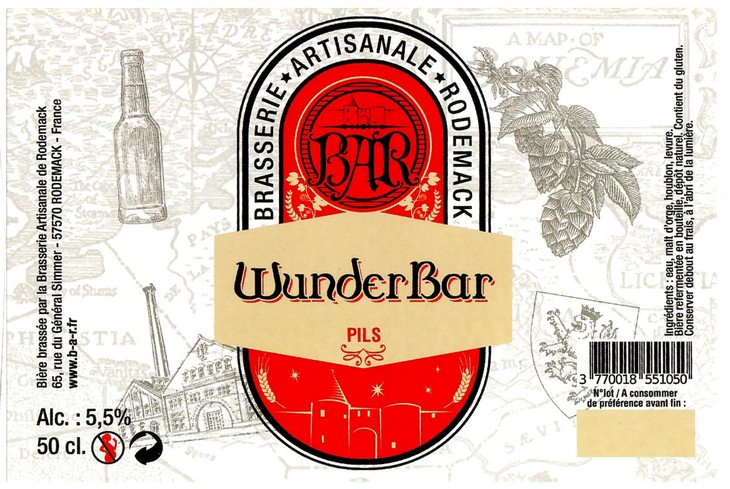 Etiquette BRASSERIE DE RODEMACK 33