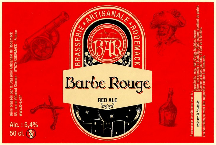 Etiquette BRASSERIE DE RODEMACK 34