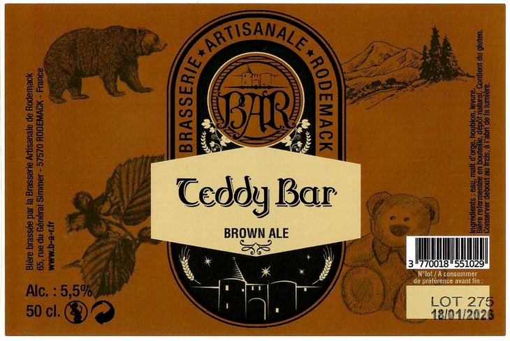 Etiquette BRASSERIE DE RODEMACK 42