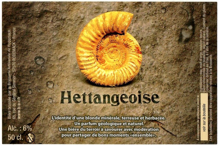 Etiquette BRASSERIE DE RODEMACK 44