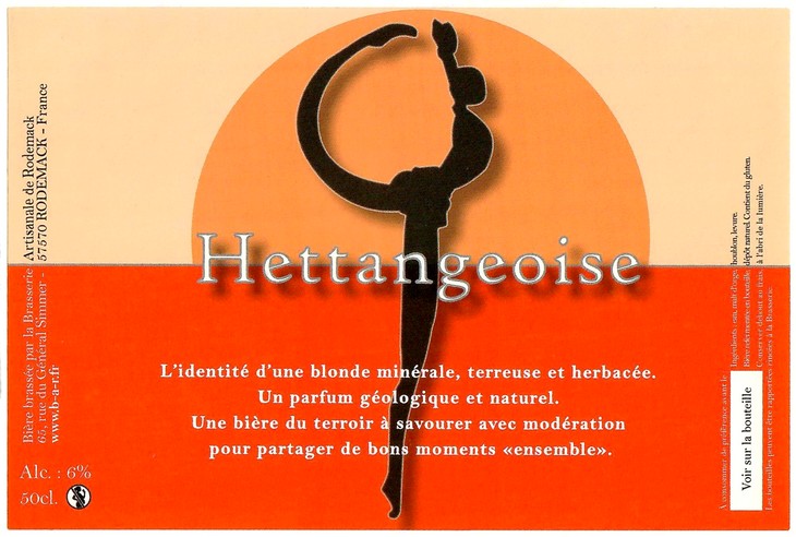 Etiquette BRASSERIE DE RODEMACK 45