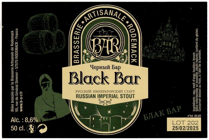 Etiquette BRASSERIE DE RODEMACK 49