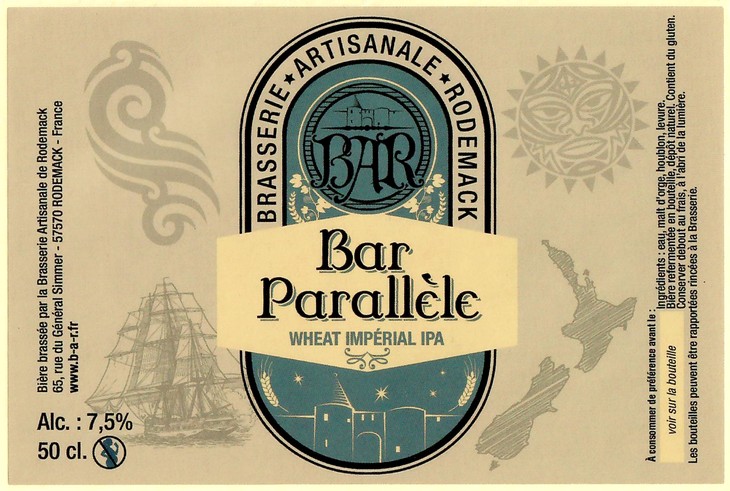 Etiquette BRASSERIE DE RODEMACK 56