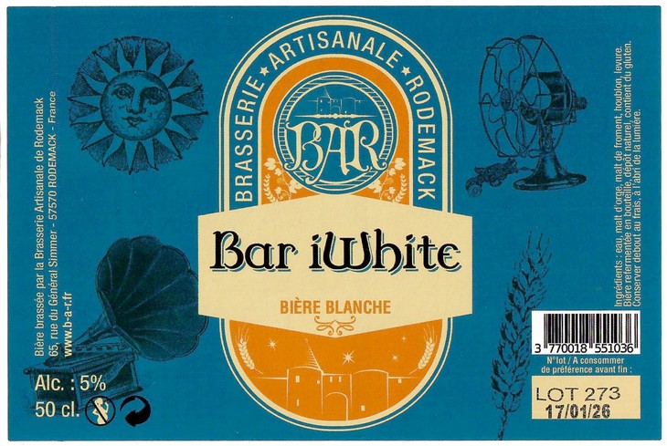 Etiquette BRASSERIE DE RODEMACK 57