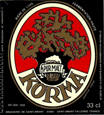 etiquette BRASSERIE DE SAINT AMANT 03