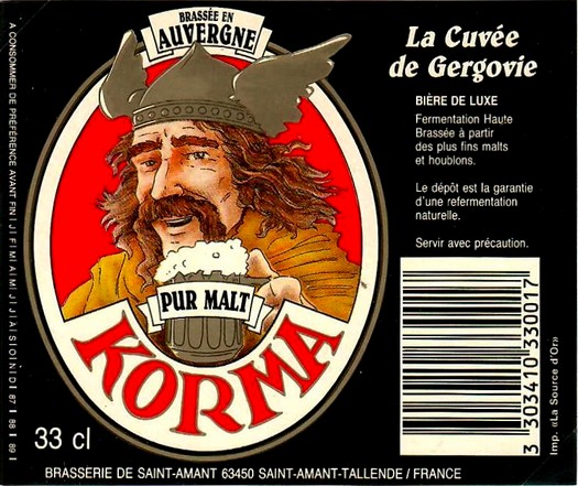 etiquette BRASSERIE DE SAINT AMANT 04