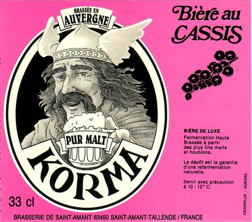 etiquette BRASSERIE DE SAINT AMANT 05