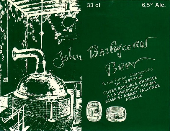 etiquette BRASSERIE DE SAINT AMANT 16