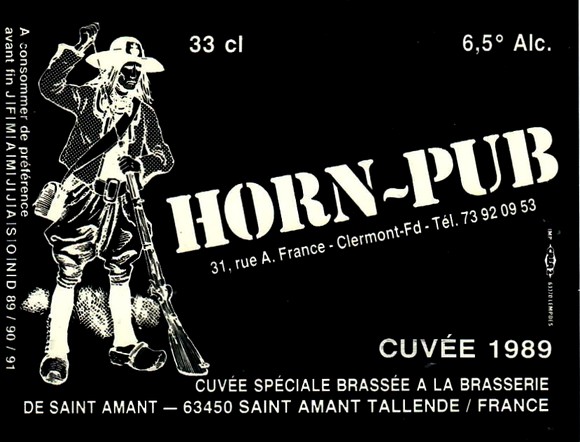 etiquette BRASSERIE DE SAINT AMANT 17