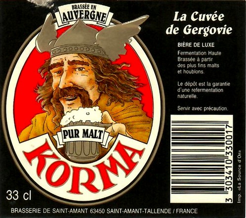 etiquette BRASSERIE DE SAINT AMANT 21