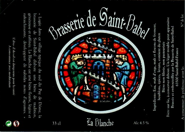 etiquette BRASSERIE DE SAINT BABEL 02
