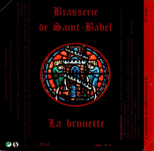 etiquette BRASSERIE DE SAINT BABEL 03