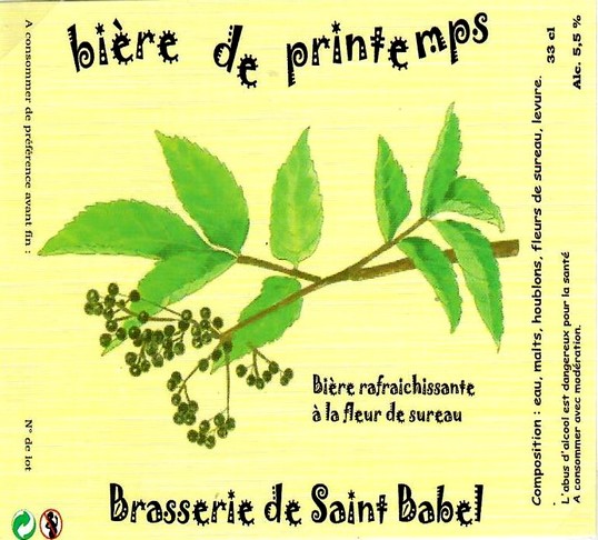 etiquette BRASSERIE DE SAINT BABEL 07