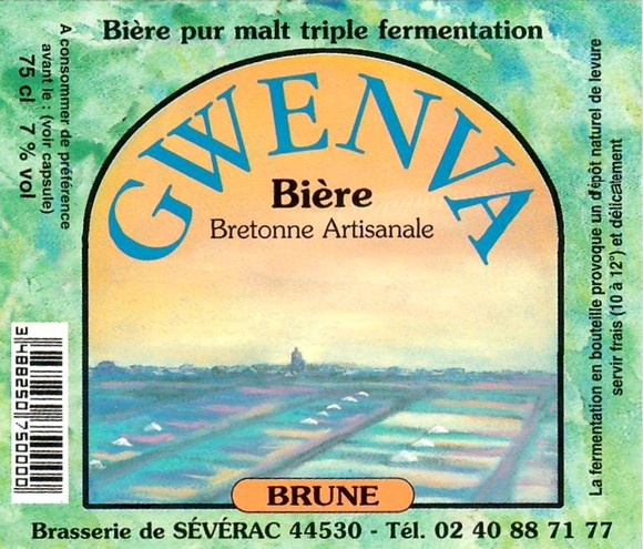 Etiquette BRASSERIE DE SEVERAC 10