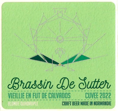 Etiquette BRASSERIE DE SUTTER 101