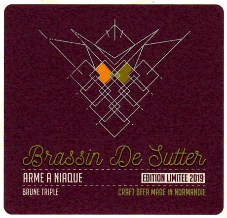 etiquette BRASSERIE DE SUTTER 57