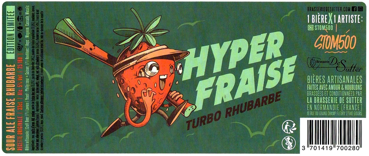 etiquette BRASSERIE DE SUTTER 71