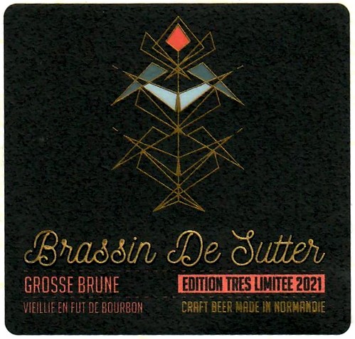 etiquette BRASSERIE DE SUTTER 80