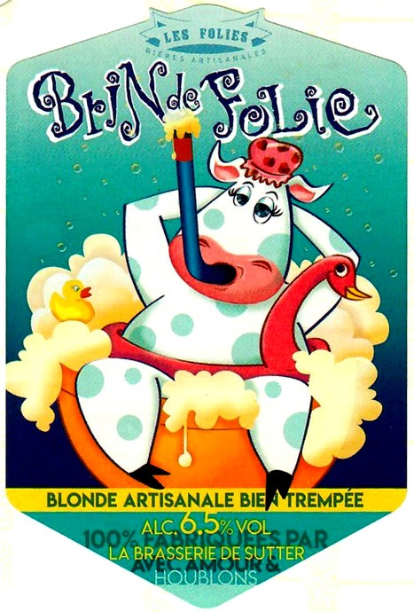 etiquette BRASSERIE DE SUTTER 81