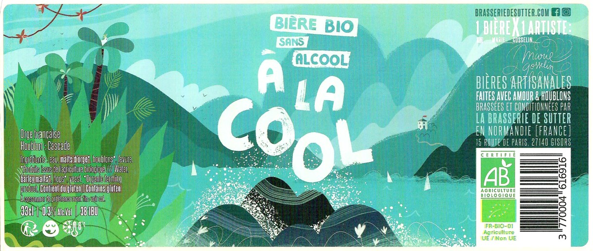 Etiquette BRASSERIE DE SUTTER 99