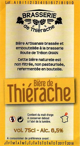 etiquette BRASSERIE DE THIERACHE 04 BIS